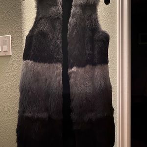 Vest-Rabbit Fur